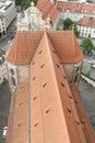 Roof of St PeterÃ¢â¬â¢s Church, Munich.